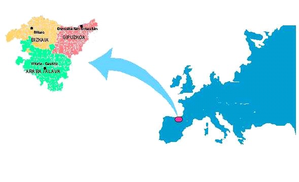 Euskal Autonomia Erkidegoa Europan
